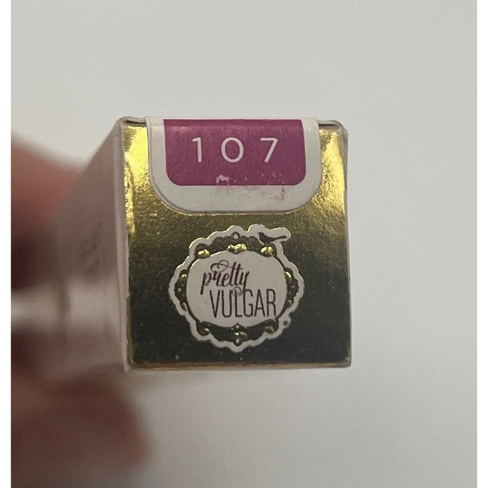 Pretty Vulgar My Lips Are Sealed Liquid Lipstick 107 Forget Me Not Metallic